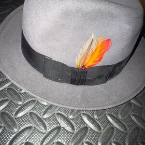 Burlesoni Fedora Genuine Fur Felt Hat